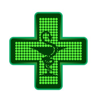 Pharmacy near the apartment